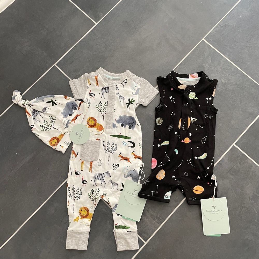NWT Loulou lollipop baby boy clothes
